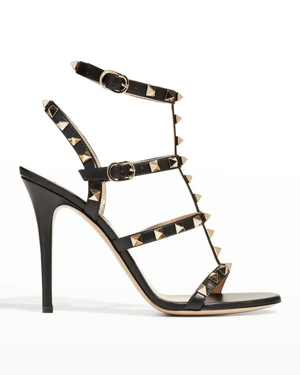 [TOP] VALENTINO Rock Studs High Heel  - 2 Colors