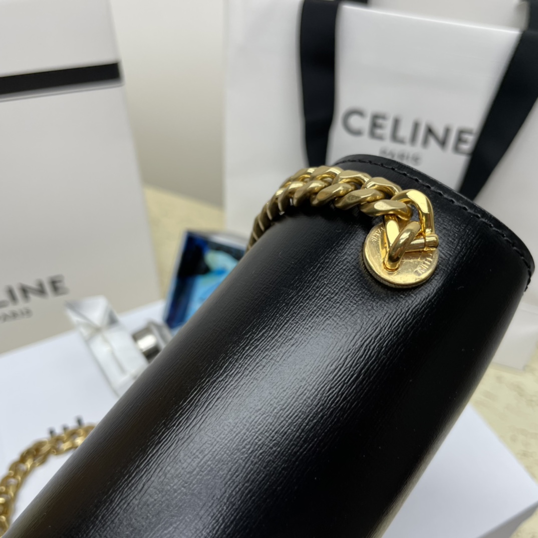 [TOP] CELINE Besace Triomphe Bag 19*15*6cm - GHW - 5 Colour