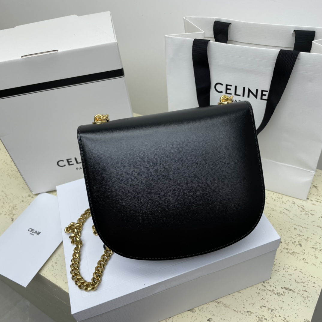 [TOP] CELINE Besace Triomphe Bag 19*15*6cm - GHW - 5 Colour