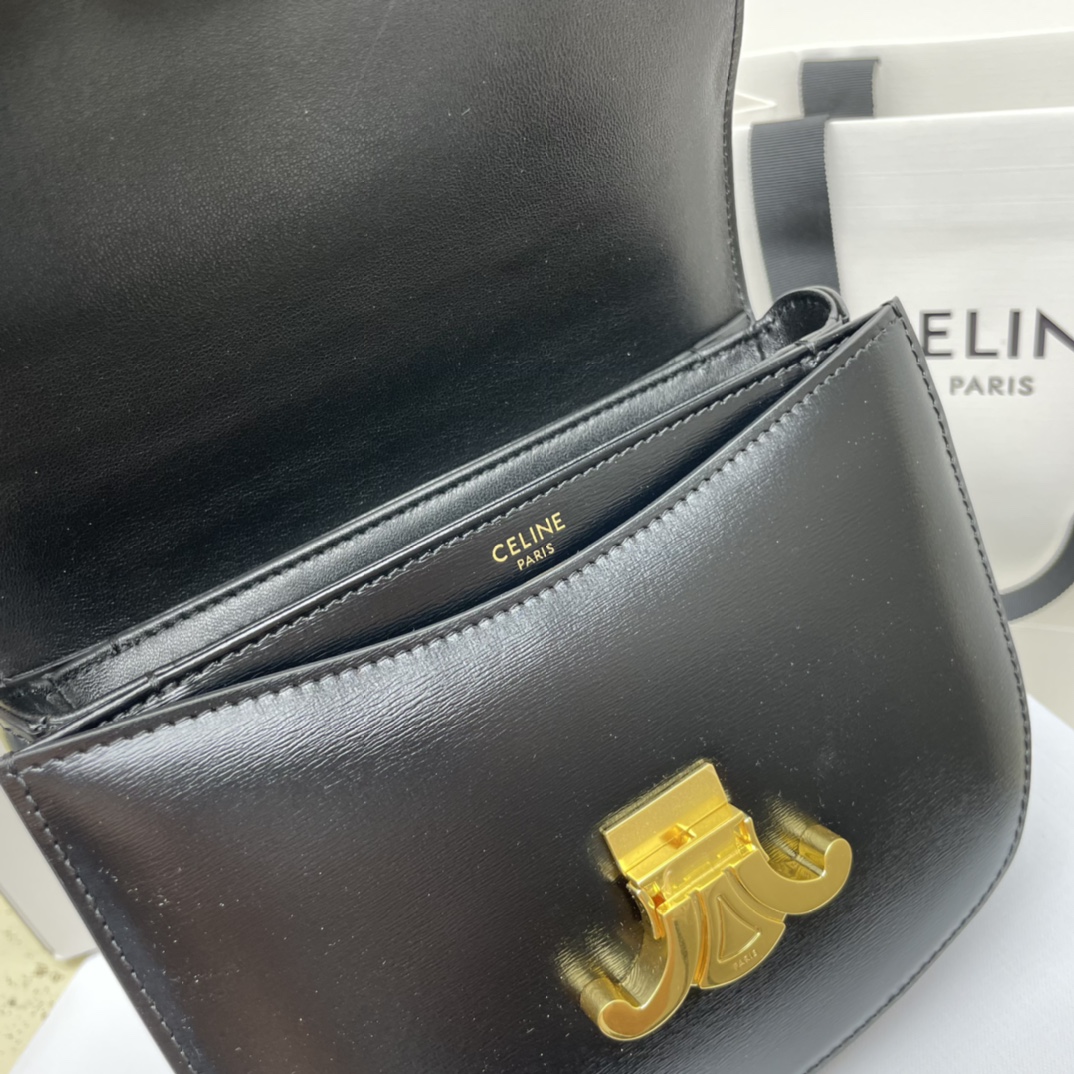 [TOP] CELINE Besace Triomphe Bag 19*15*6cm - GHW - 5 Colour