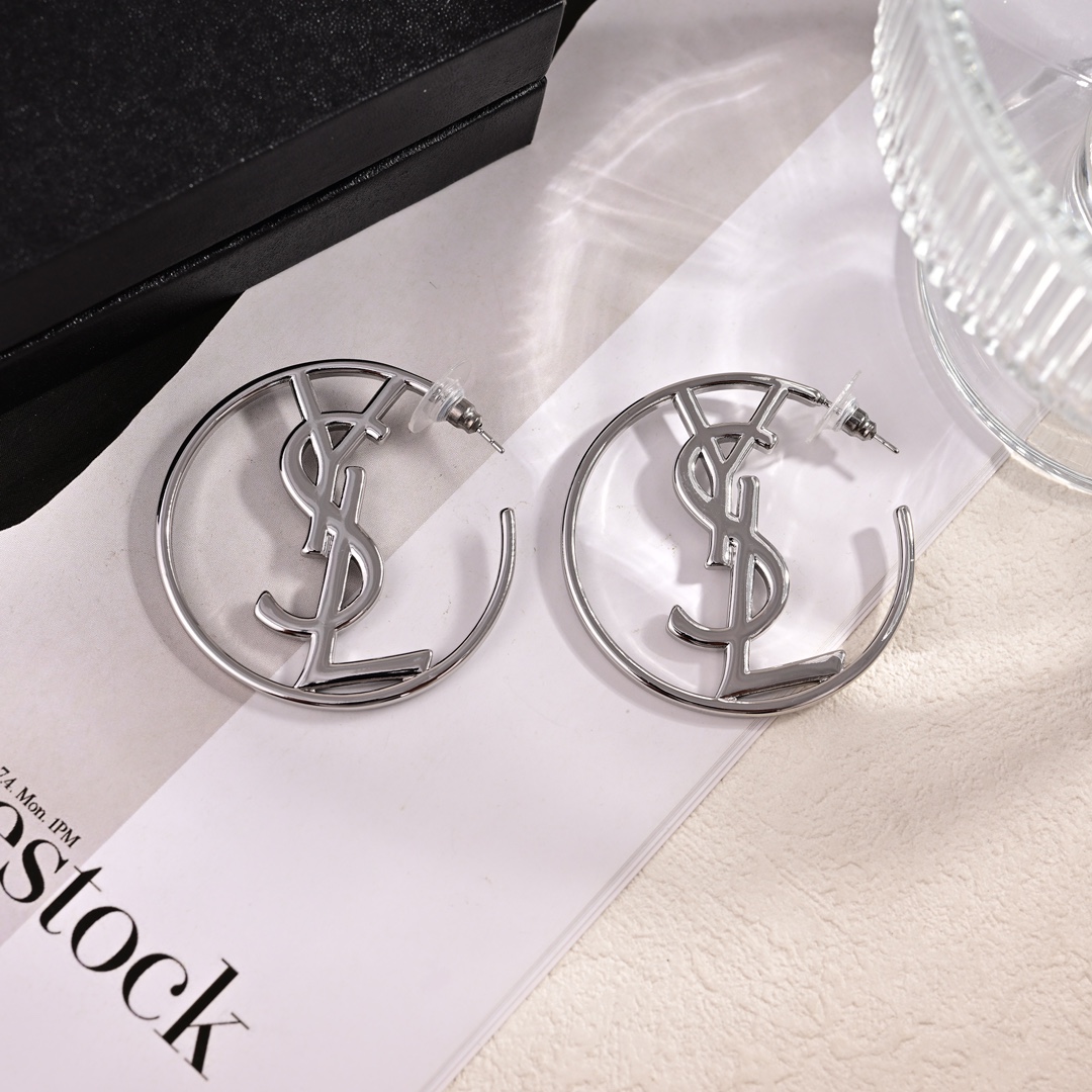 [TOP] Yves Saint Laurent YSL Earrings - 2 Color