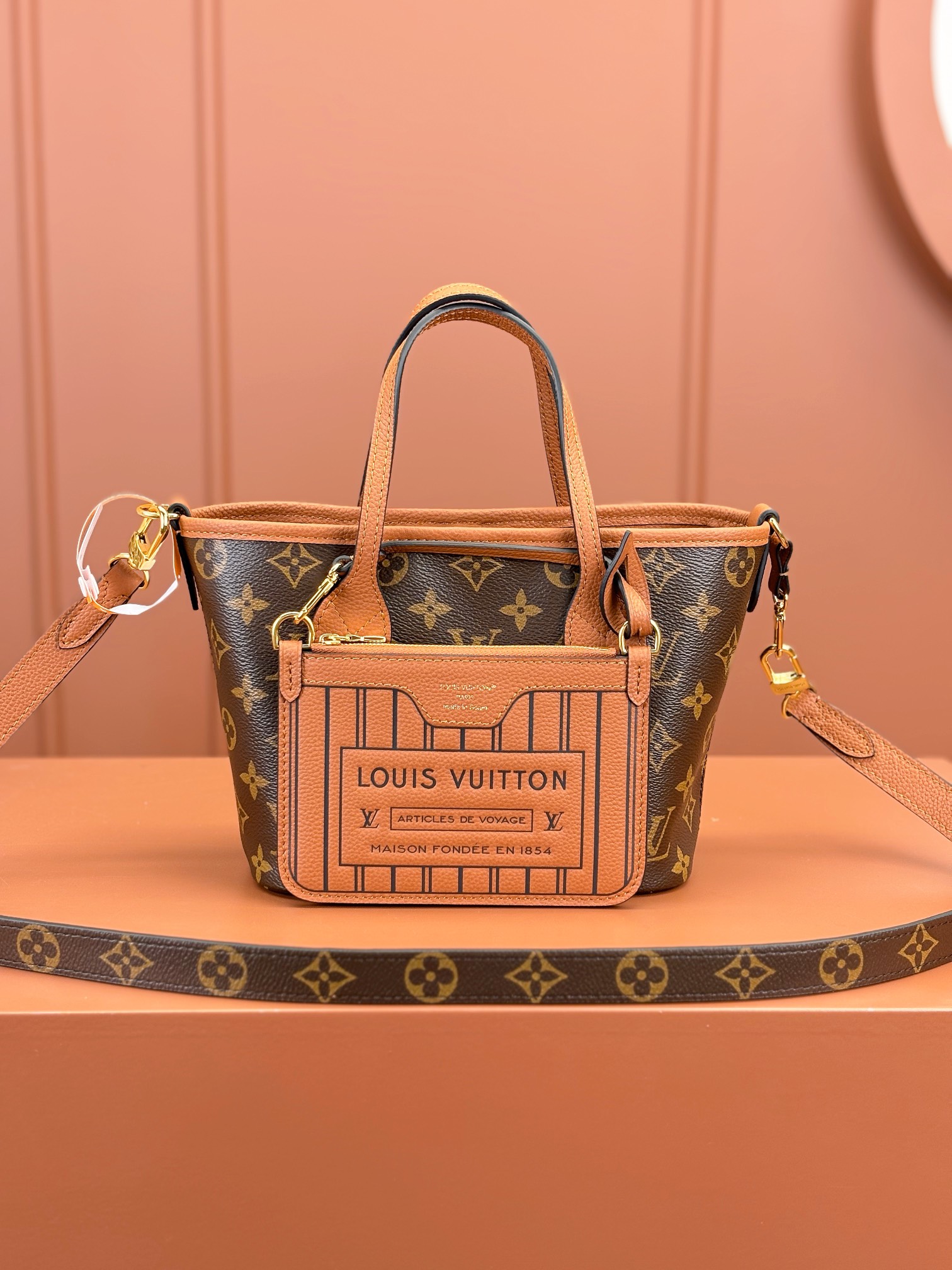 [TOP] Louis Vuitton LV  Neverful INSIDE OUT BB Bag 24x14x9cm - 4 Colors