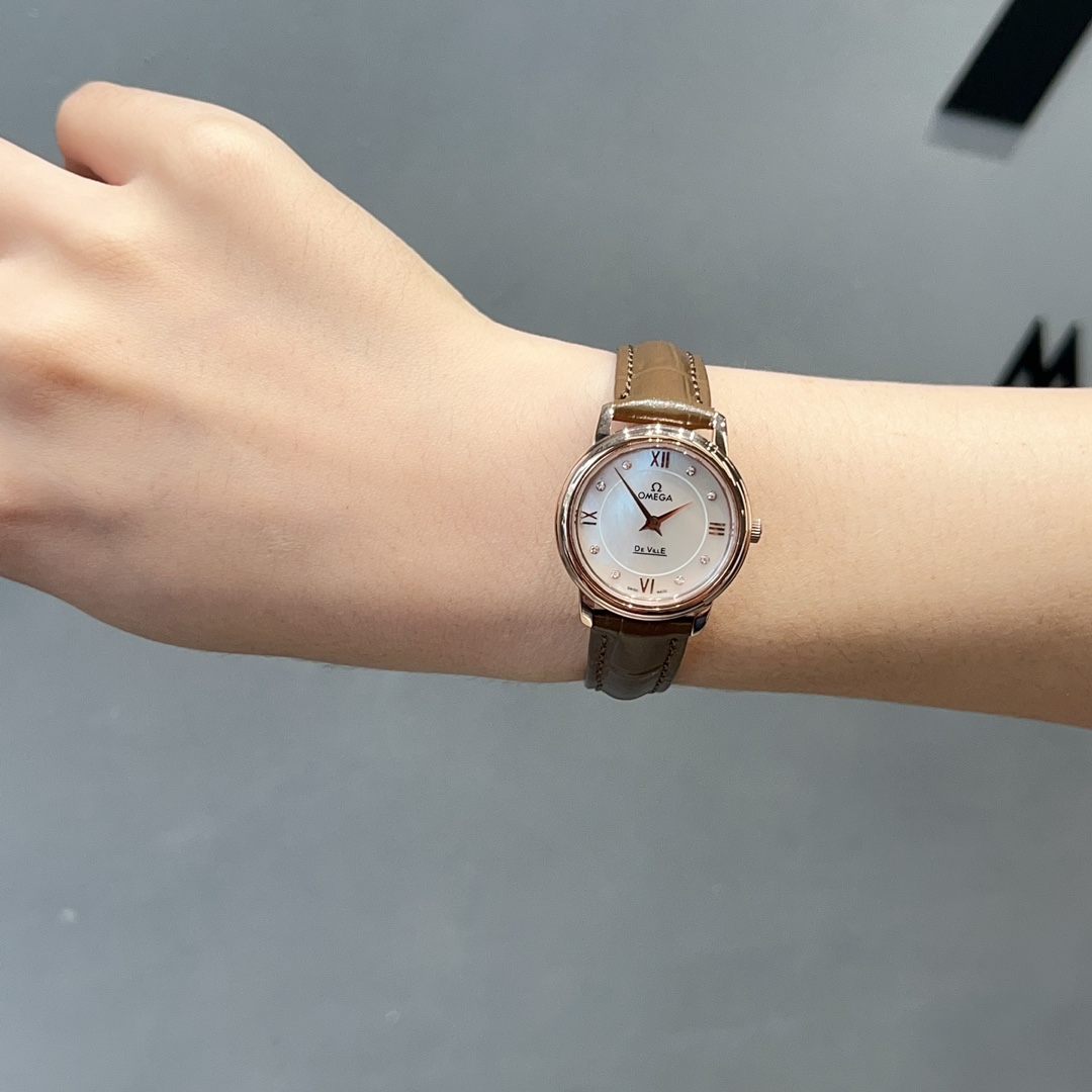 [TOP] OMEGA Watch 27.4mm-Brown