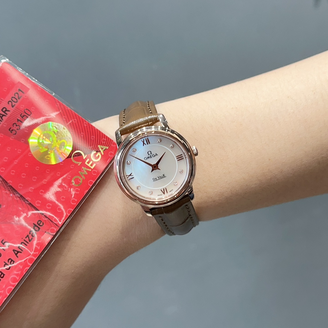 [TOP] OMEGA Watch 27.4mm-Brown