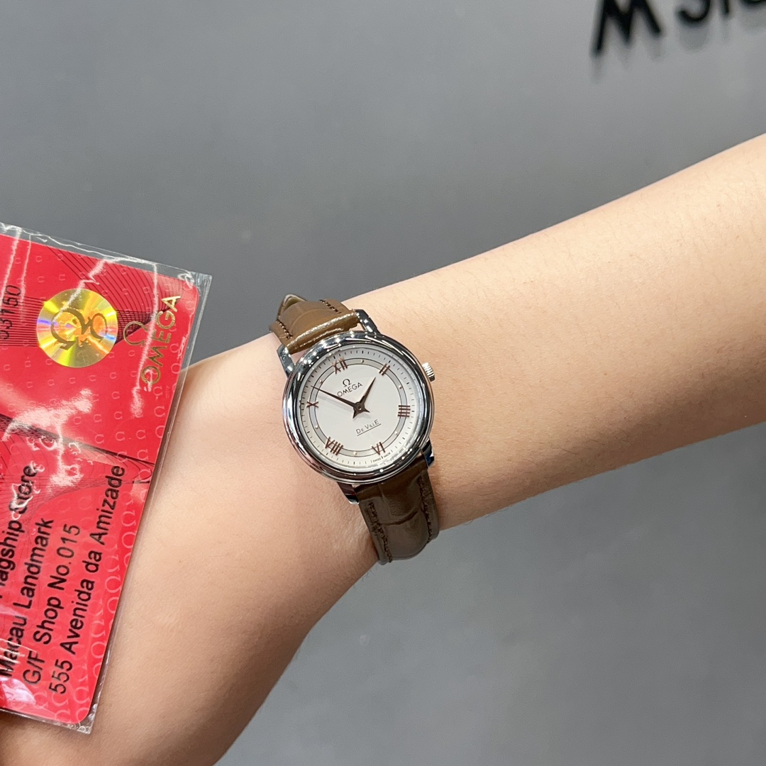 [TOP] OMEGA Watch 27.4mm-Brown