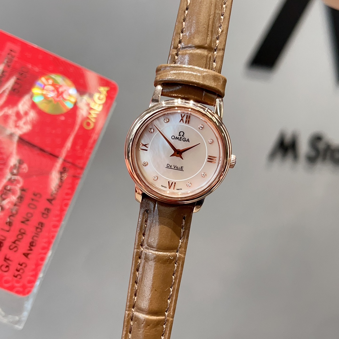 [TOP] OMEGA Watch 27.4mm-Brown