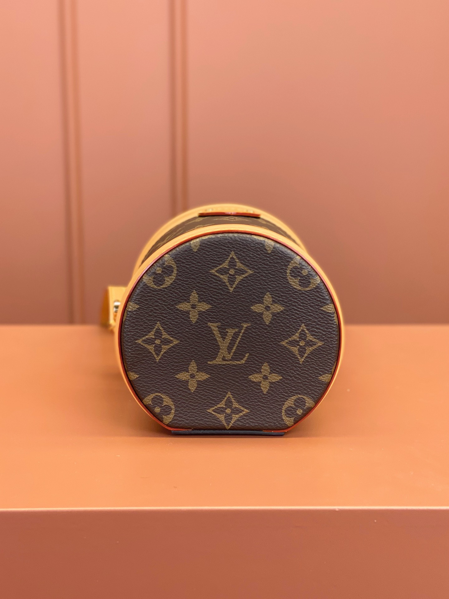 [TOP] Louis Vuitton LV L*V Giant Monogram Vanity Bag 14.5x14x12cm - Brown