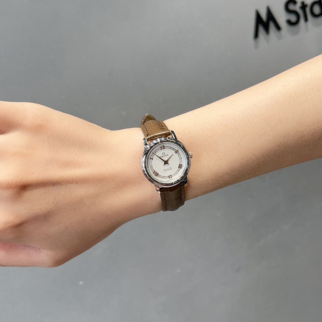 [TOP] OMEGA Watch 27.4mm-Brown