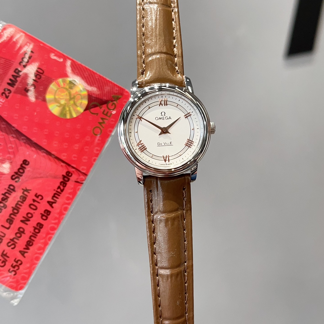 [TOP] OMEGA Watch 27.4mm-Brown