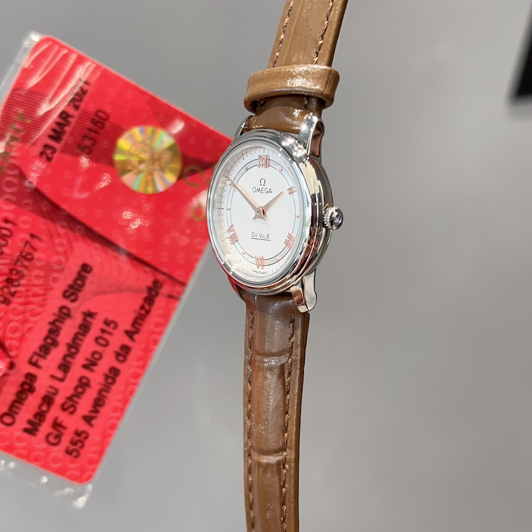 [TOP] OMEGA Watch 27.4mm-Brown