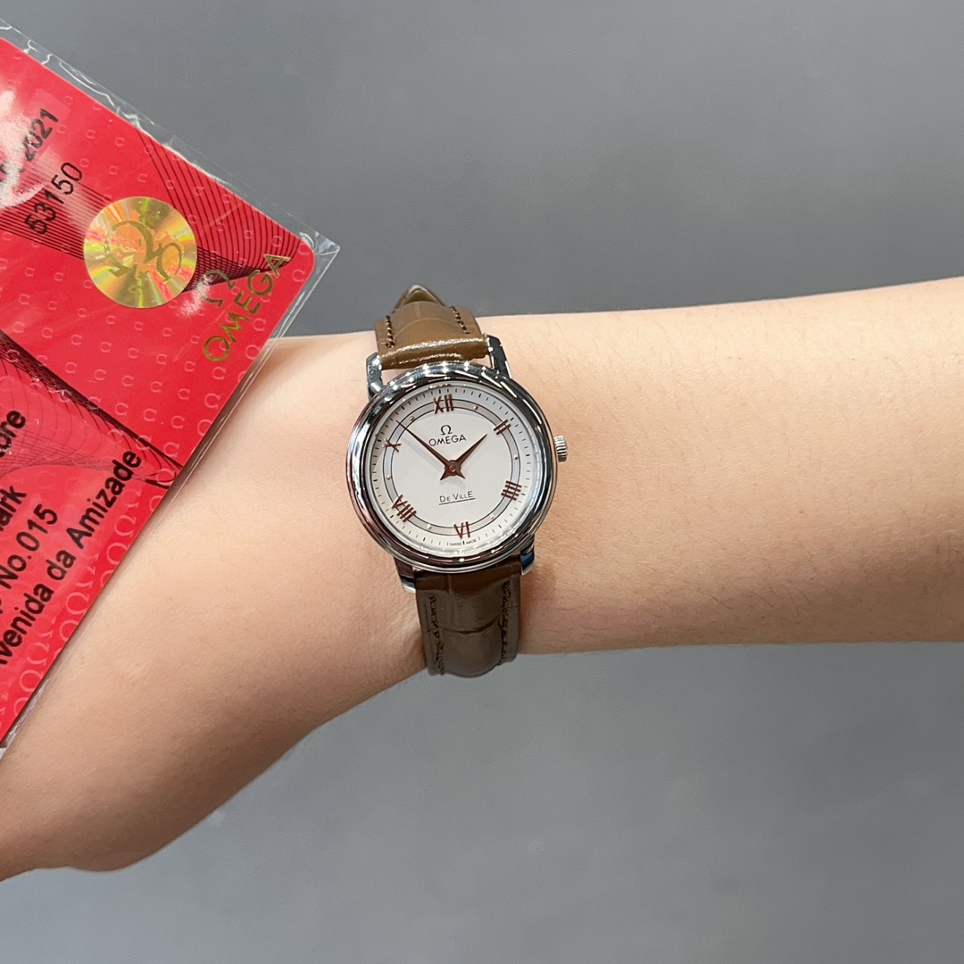 [TOP] OMEGA Watch 27.4mm-Brown