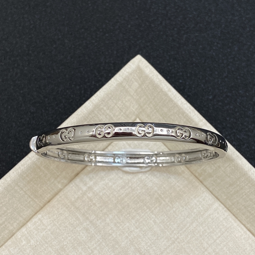 [TOP] GUCCI GG Bracelet - Silver & Gold