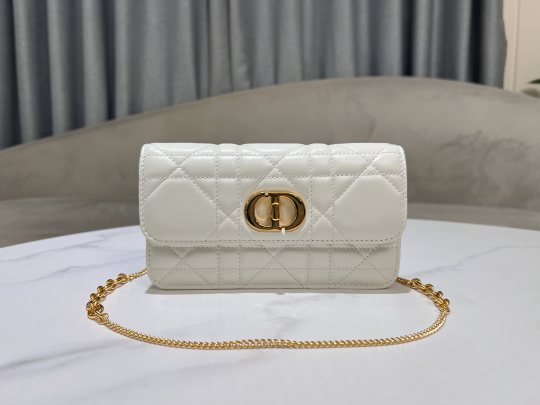 [TOP] Christian Dior Miss Caro Chain Bags 19×11×4.5cm - 2 Colors - GHW