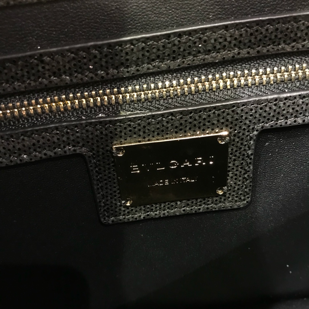 [TOP] BVLGARI Serpenti Forever  Bag 28*7*18cm - Black