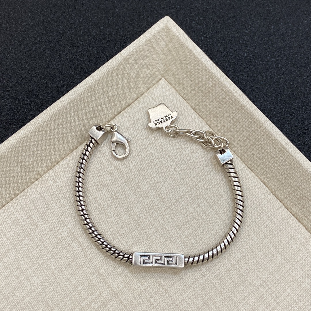 [TOP] VERSACE Bracelet - Silver