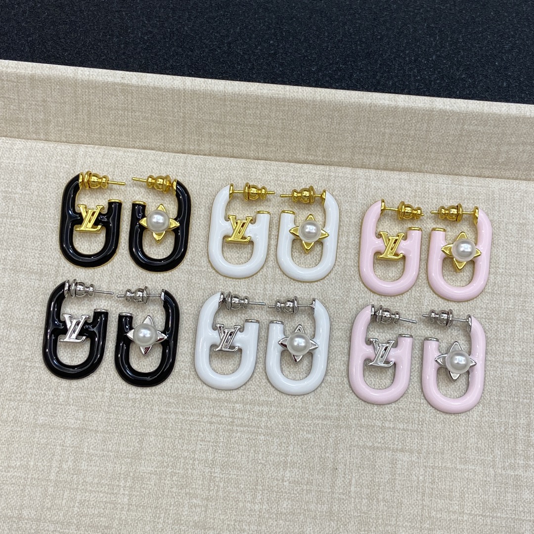 [TOP] Louis Vuitton LV Earrings - 6 Colour