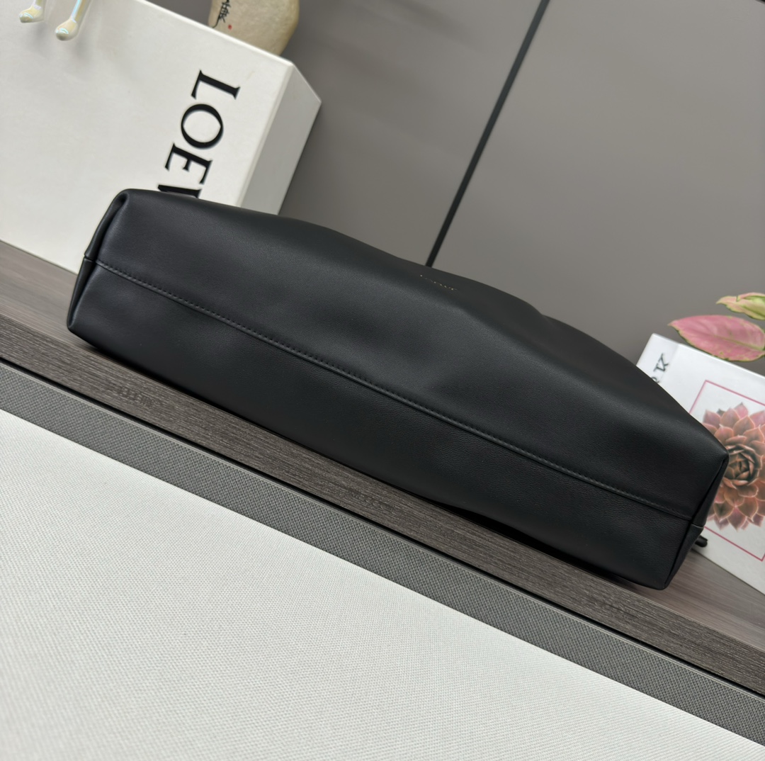 [TOP] LOEWE Sheepskin Flamenco Bags 41*9*26 CM - Black-