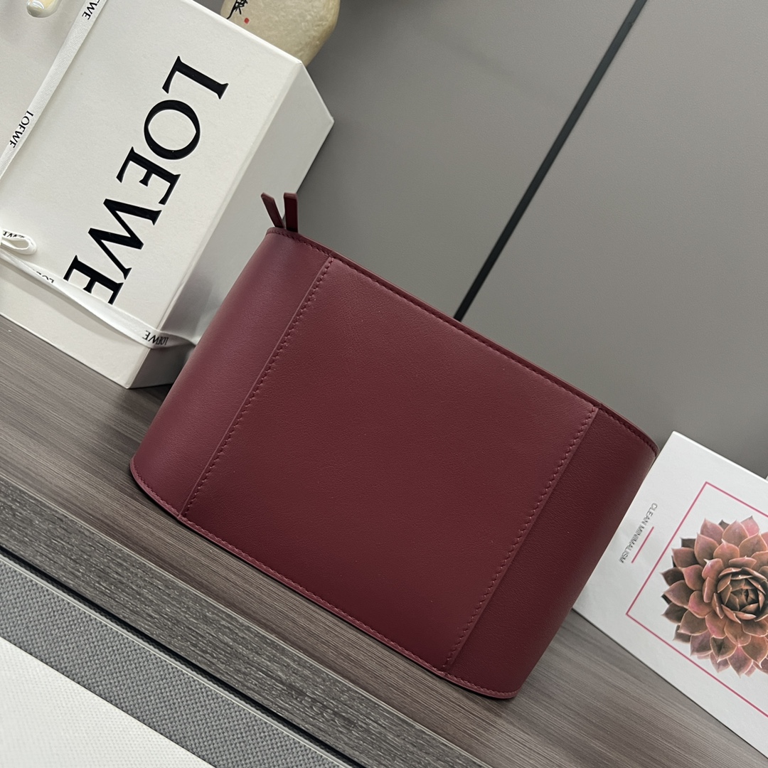 [TOP] LOEWE Hammock Bag 20x19x14cm - Red