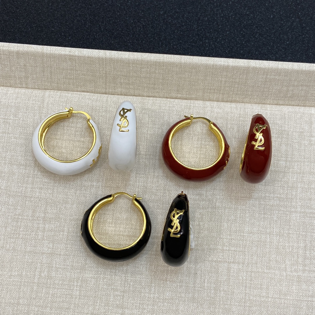 [TOP] Yves Saint Laurent YSL Earrings - 3 Color