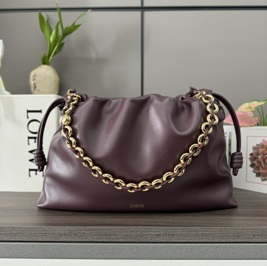 [TOP] LOEWE Sheepskin Flamenco Bags 41*9*26 CM - 3 Colour