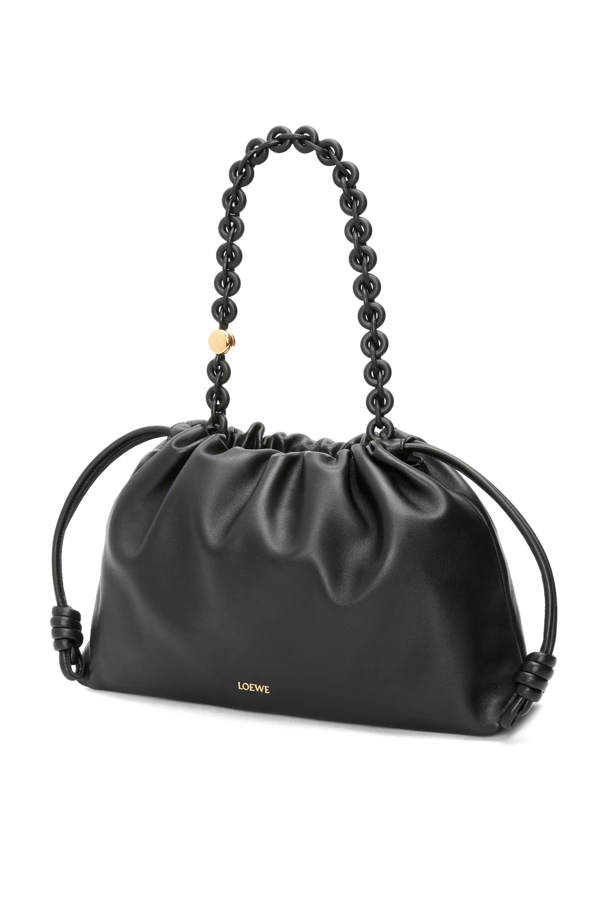 [TOP] LOEWE Sheepskin Flamenco Bags 41*9*26 CM - Black-