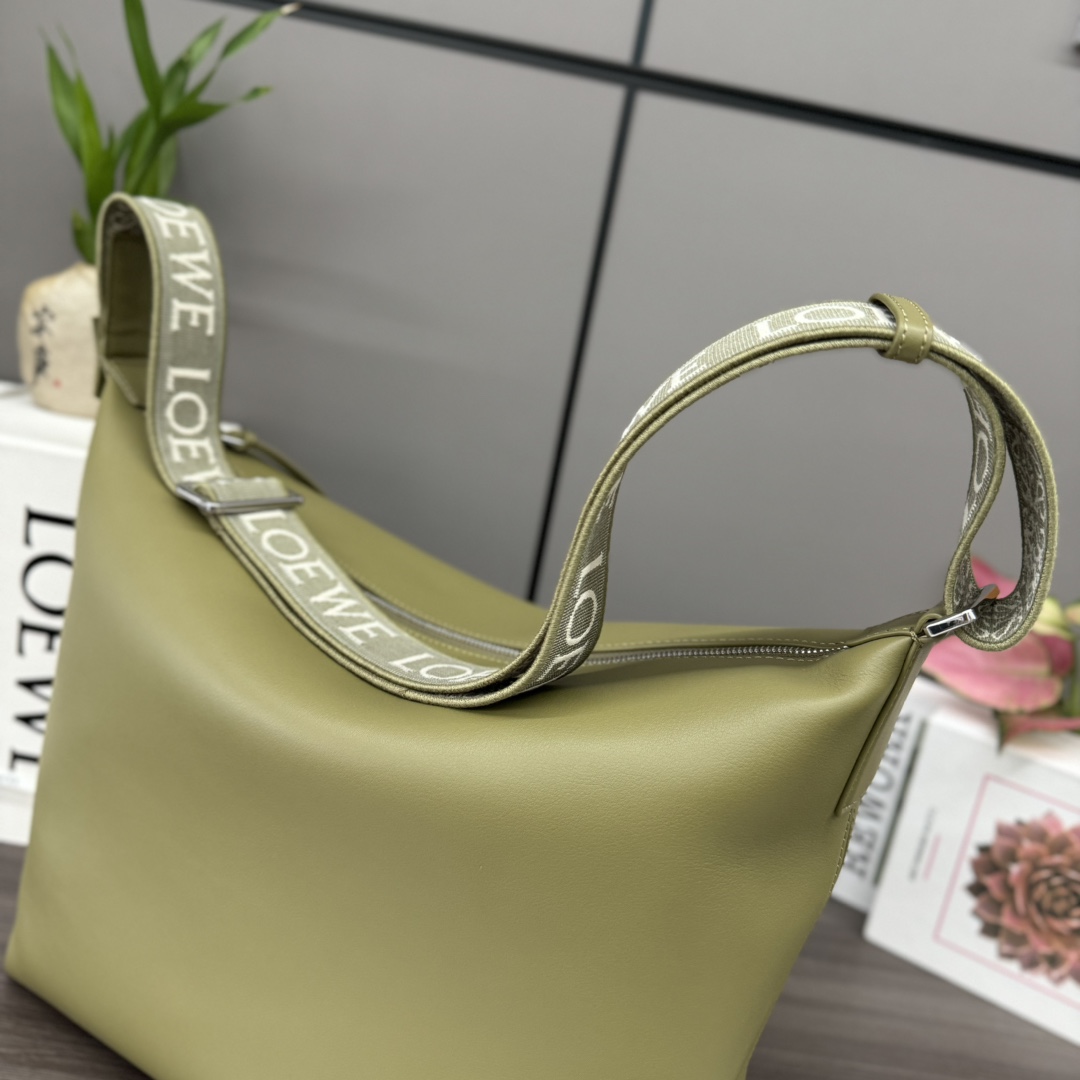 [TOP] LOEWE Cubi Bag Anagram Bag 44*30*18cm - Green