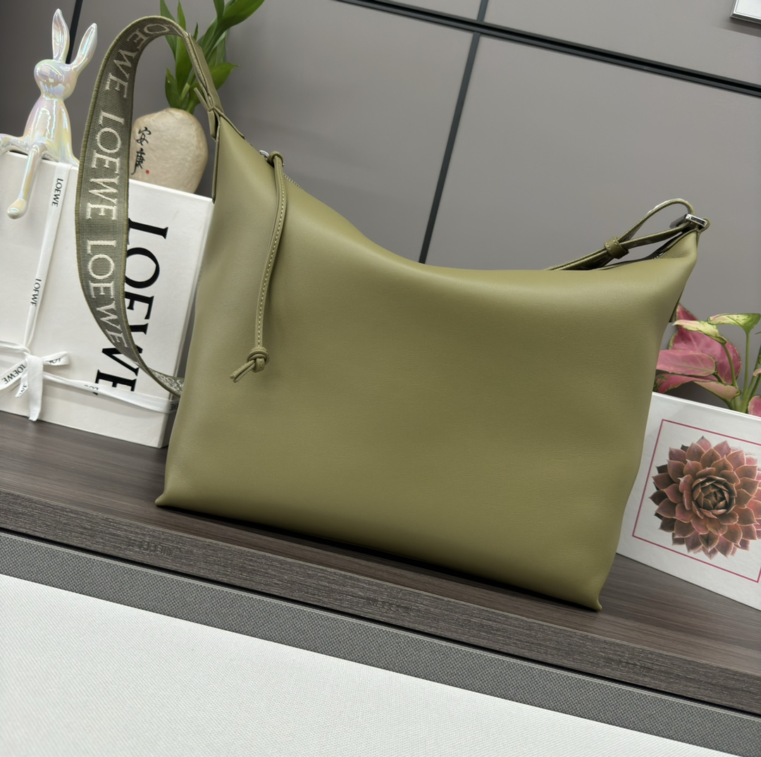 [TOP] LOEWE Cubi Bag Anagram Bag 44*30*18cm - Green