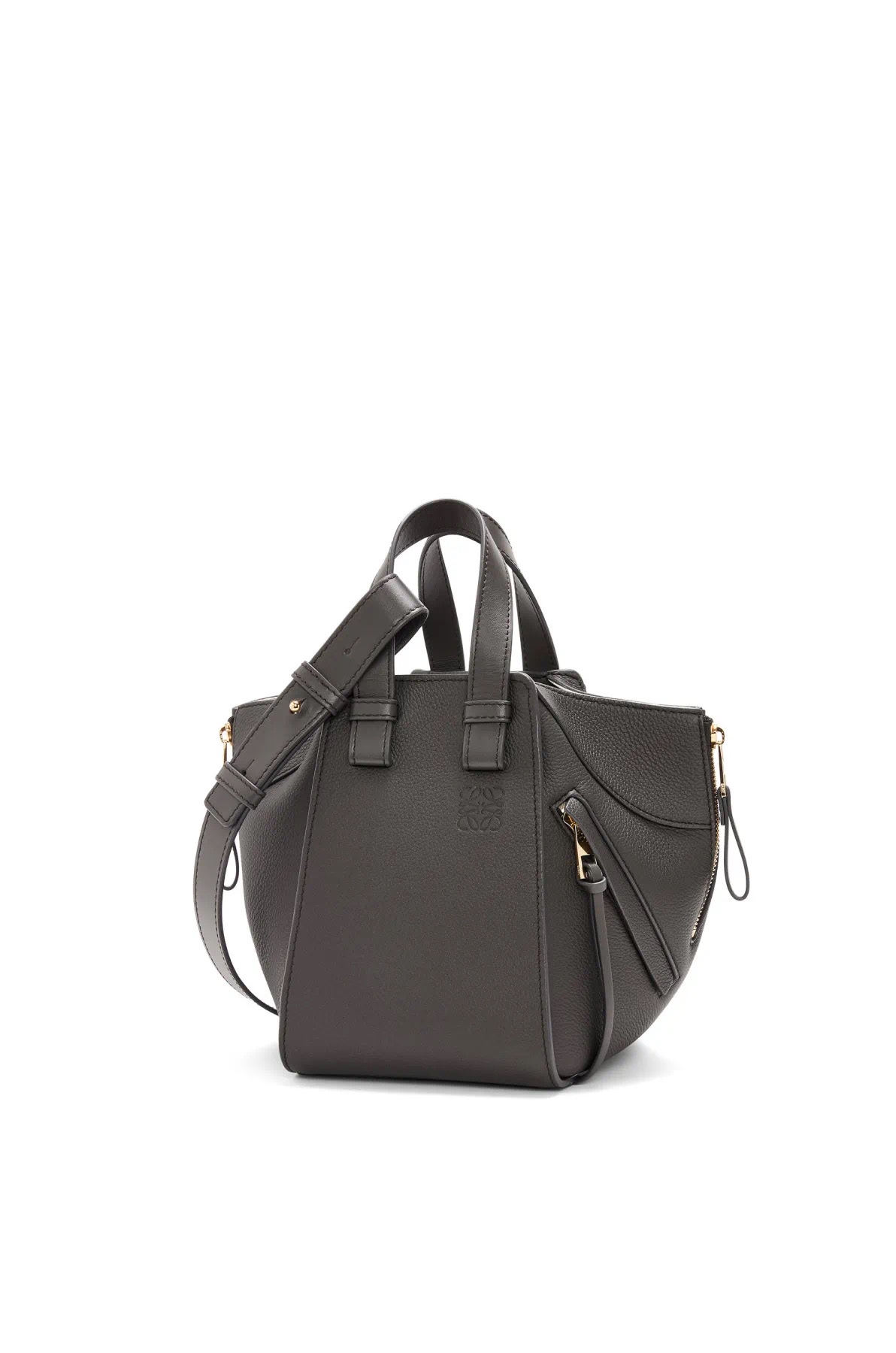 [TOP] LOEWE Hammock Bag 20x19x14cm - Black