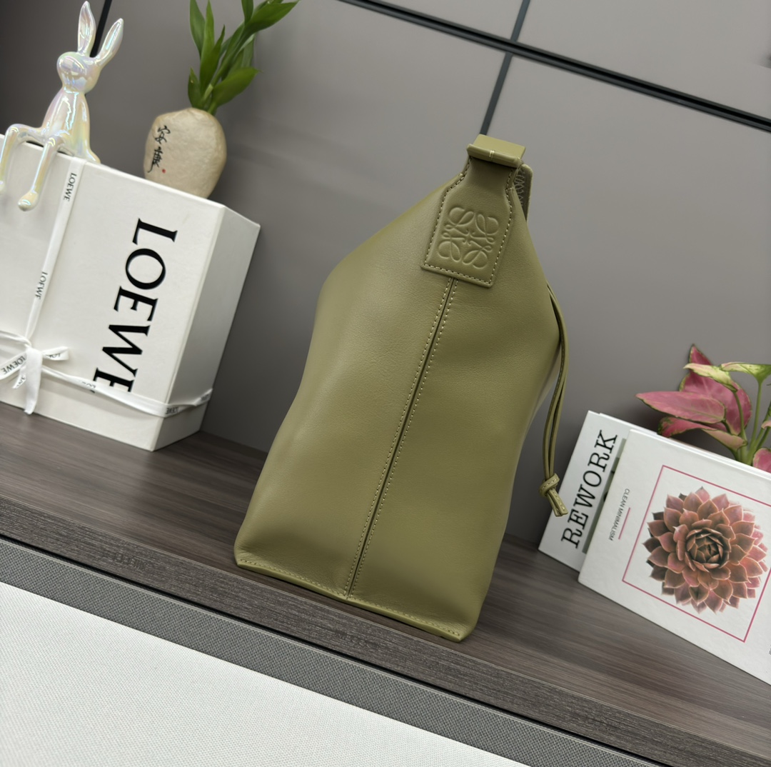 [TOP] LOEWE Cubi Bag Anagram Bag 44*30*18cm - Green