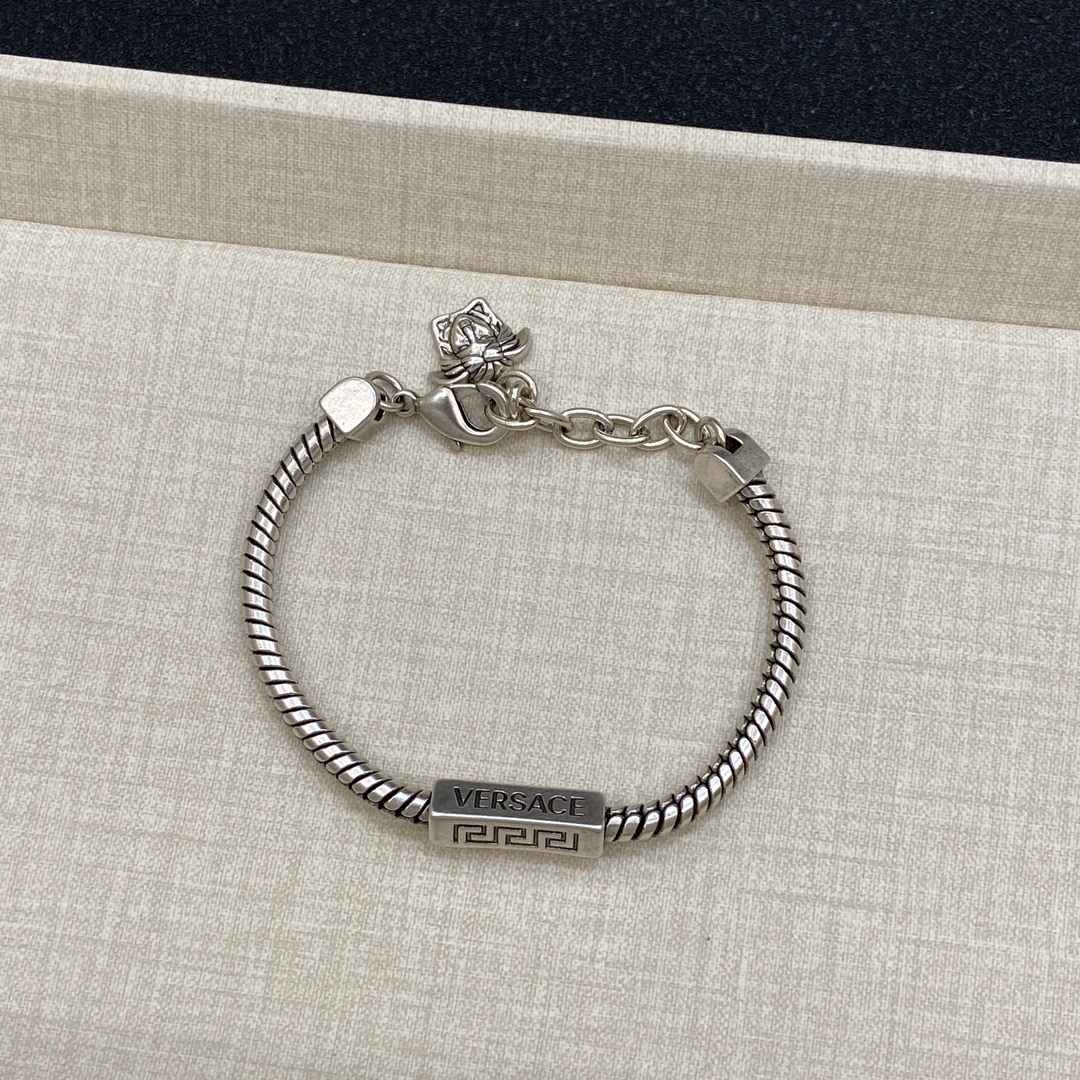 [TOP] VERSACE Bracelet - Silver