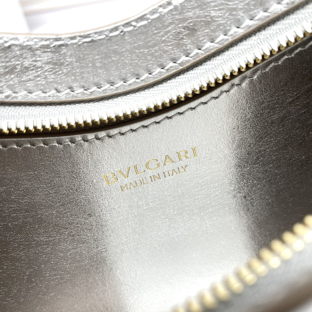 [TOP] BVLGARI Serpenti Baia Shoulder Bag  27.5*18*4.5Cm - Sliver
