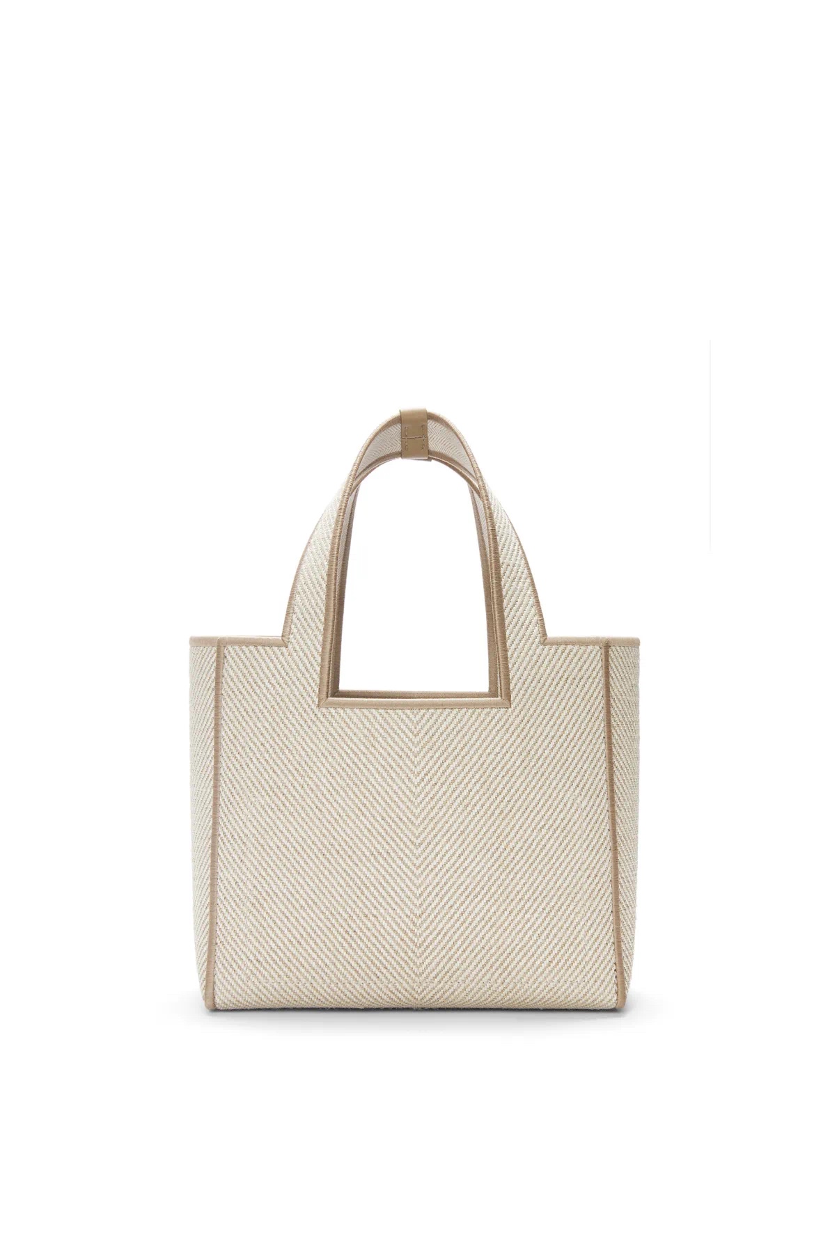 [TOP] LOEWE Font Tote Bag 24x20x11cm/30x15x25.5cm - Beige