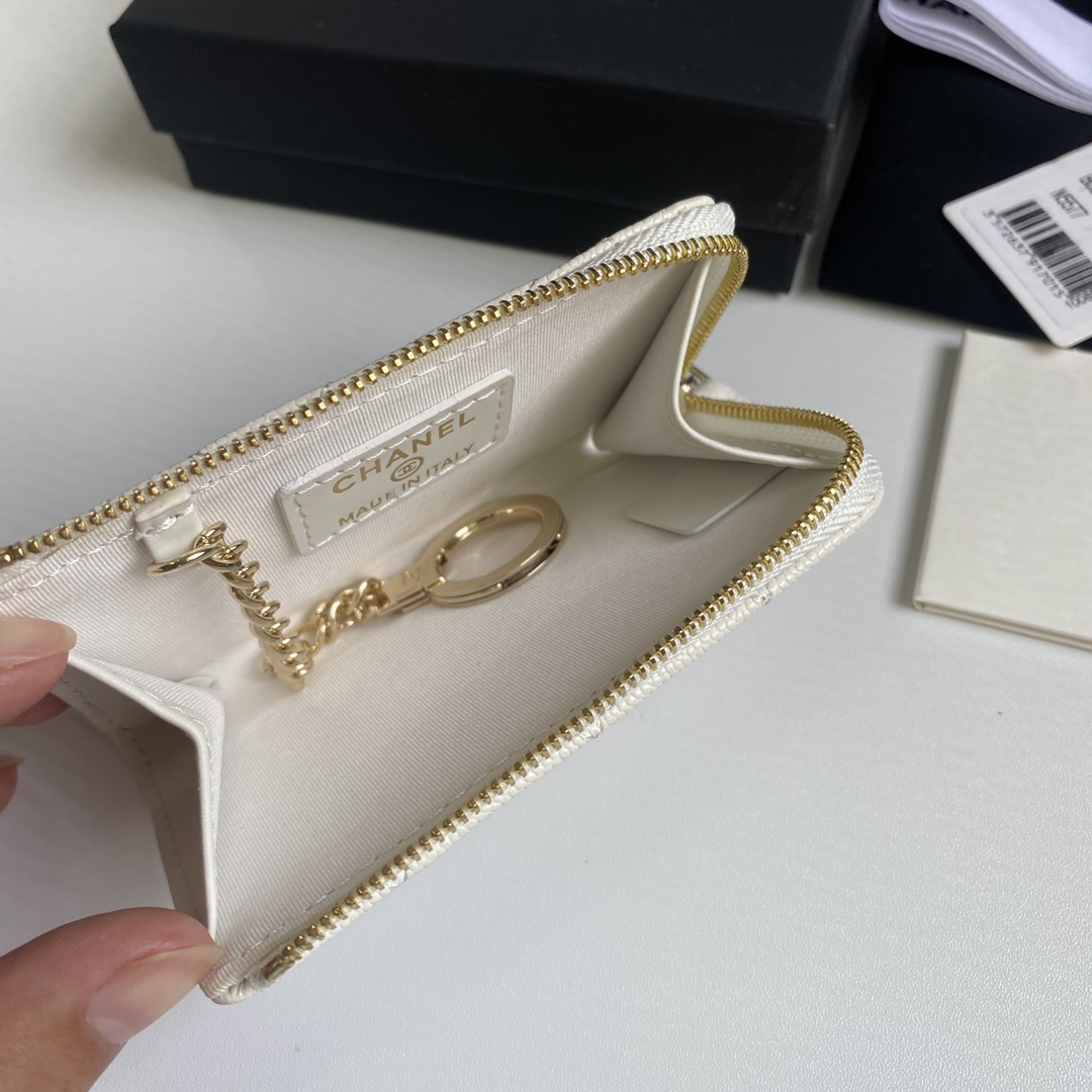 [TOP] CHANEL Wallet 12*7.5*2.5cm - 4 Colour - GHW