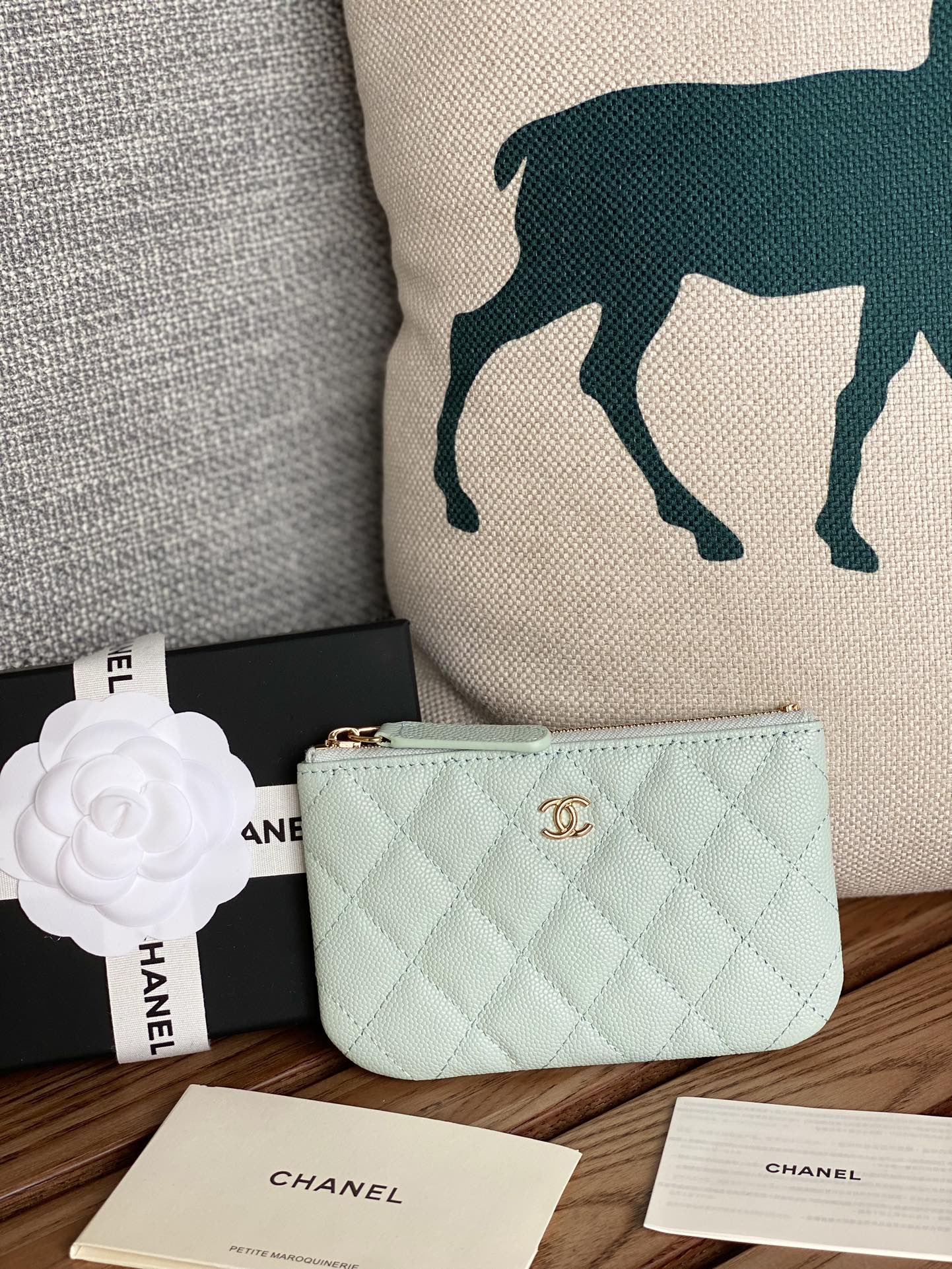 [TOP] CHANEL Lozenge Wallet 15*8.5 - 9 Colour