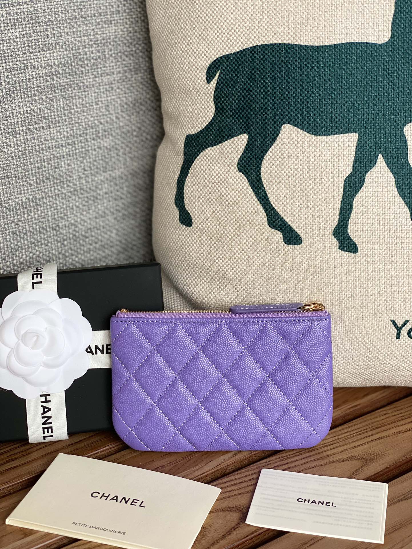 [TOP] CHANEL Lozenge Wallet 15*8.5 - 9 Colour