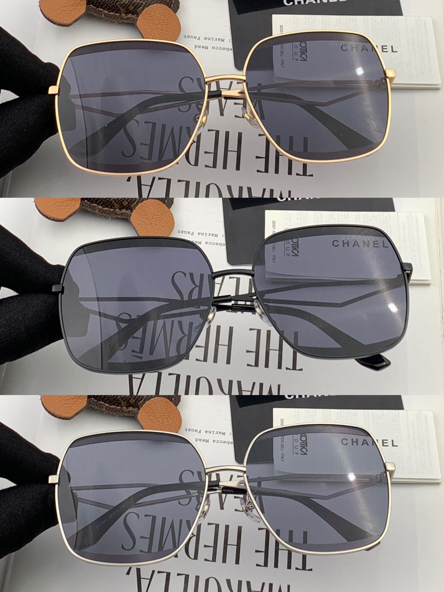 [TOP] CHANEL Glasses - 3 Colors
