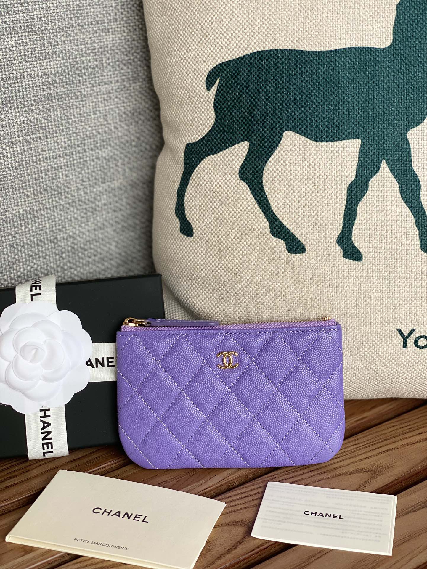 [TOP] CHANEL Lozenge Wallet 15*8.5 - 9 Colour
