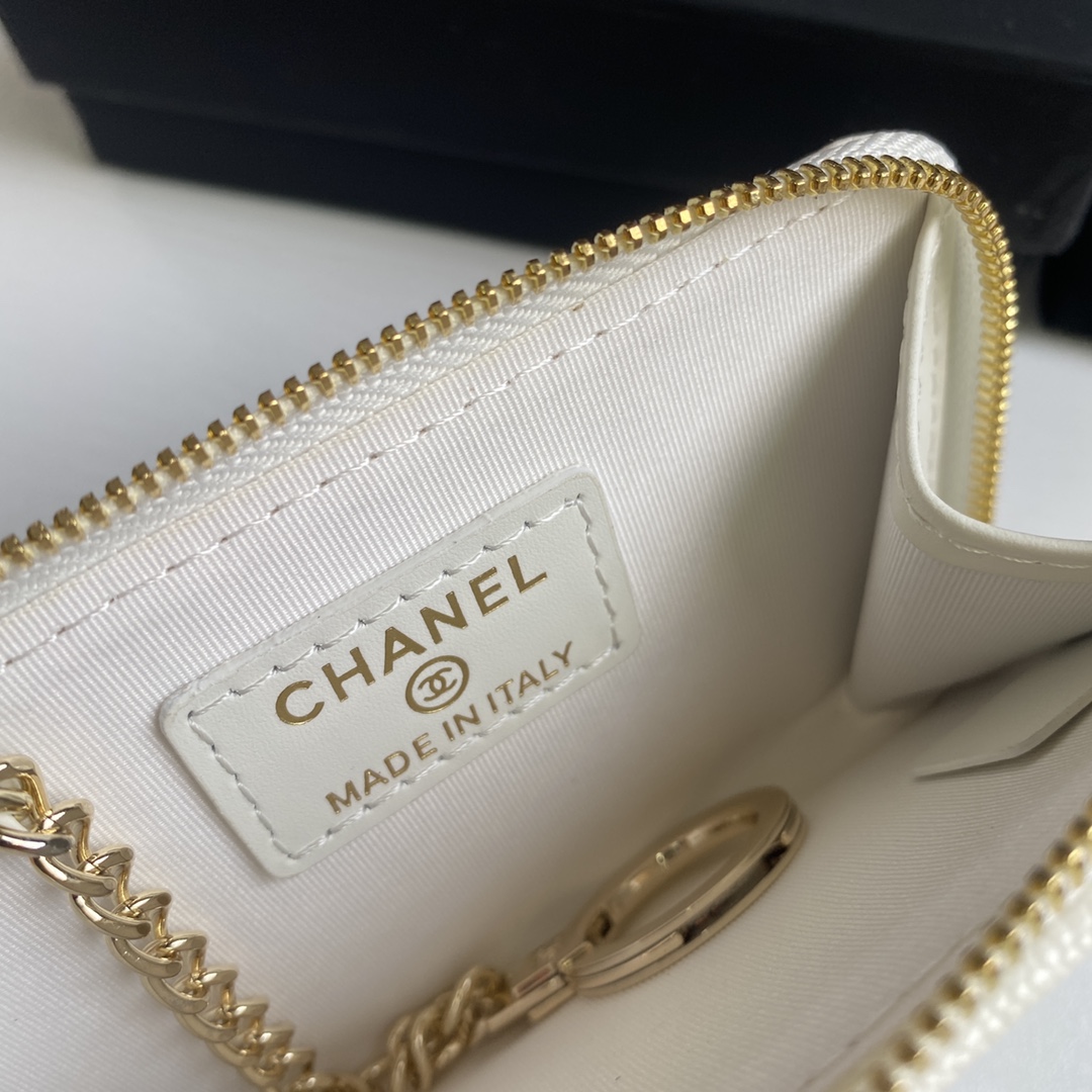 [TOP] CHANEL Wallet 12*7.5*2.5cm - 4 Colour - GHW