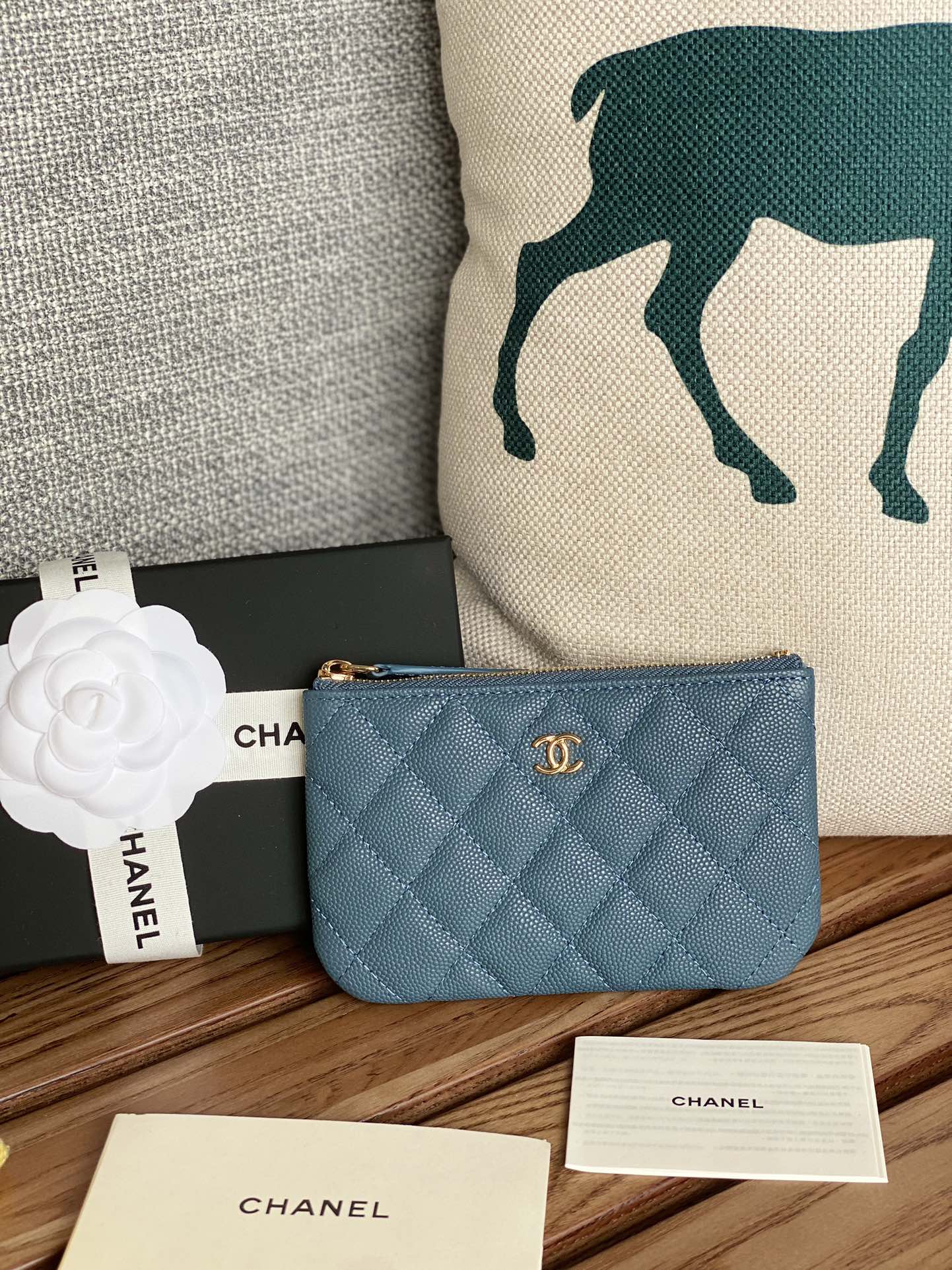 [TOP] CHANEL Lozenge Wallet 15*8.5 - 9 Colour