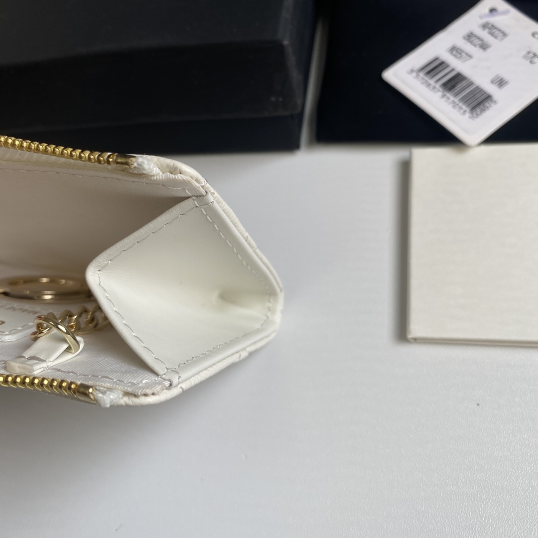 [TOP] CHANEL Wallet 12*7.5*2.5cm - 4 Colour - GHW