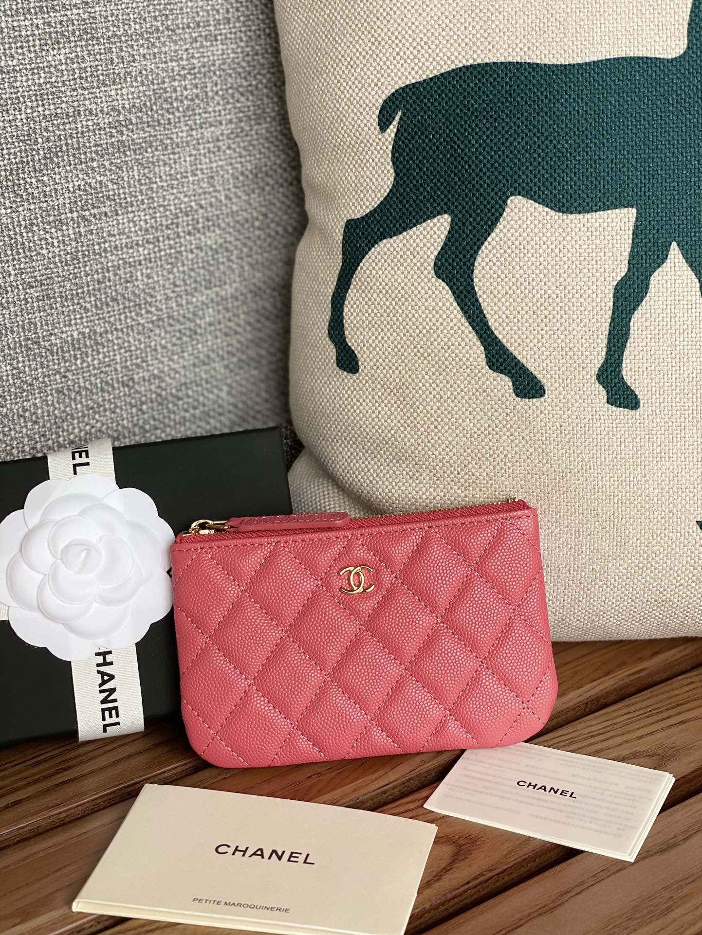 [TOP] CHANEL Lozenge Wallet 15*8.5 - 9 Colour