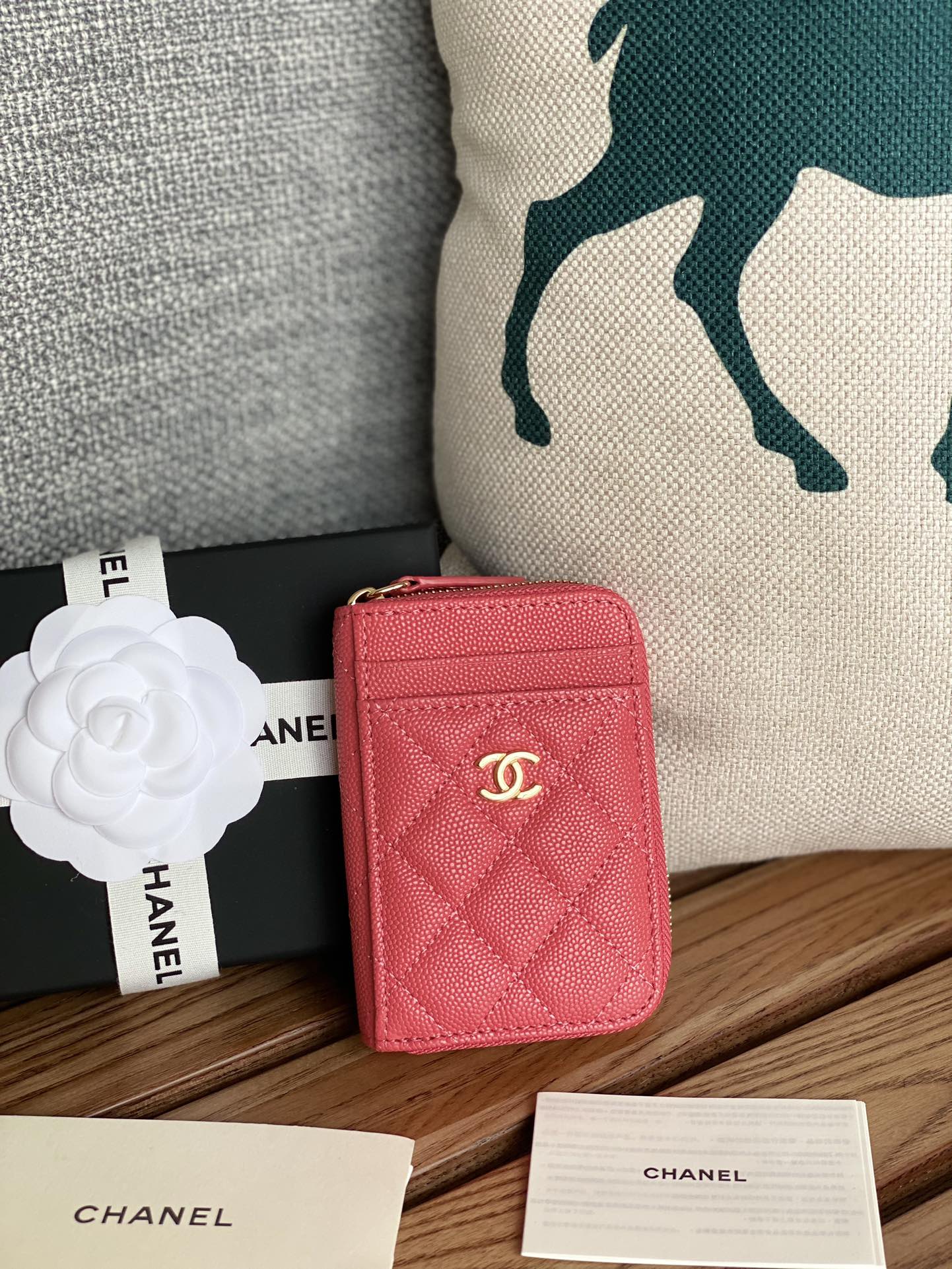 [TOP] CHANEL Change Purse 7.5×2×11.cm  - 11 Colors