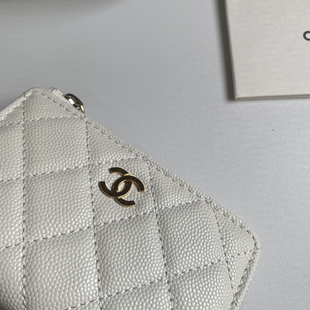 [TOP] CHANEL Wallet 12*7.5*2.5cm - 4 Colour - GHW