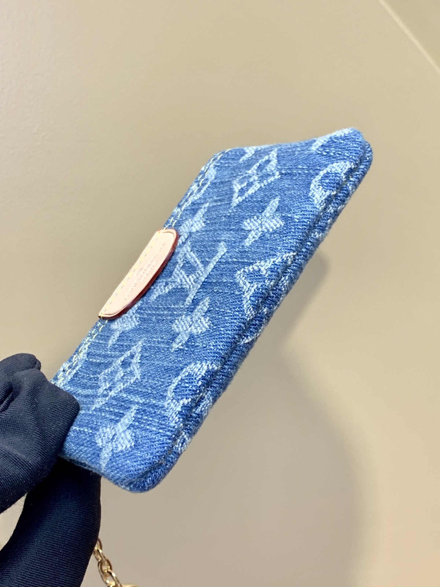 [TOP] Louis Vuitton LV Zippy Coin Purse 12x7x1.5cm - Monogram Denim Blue