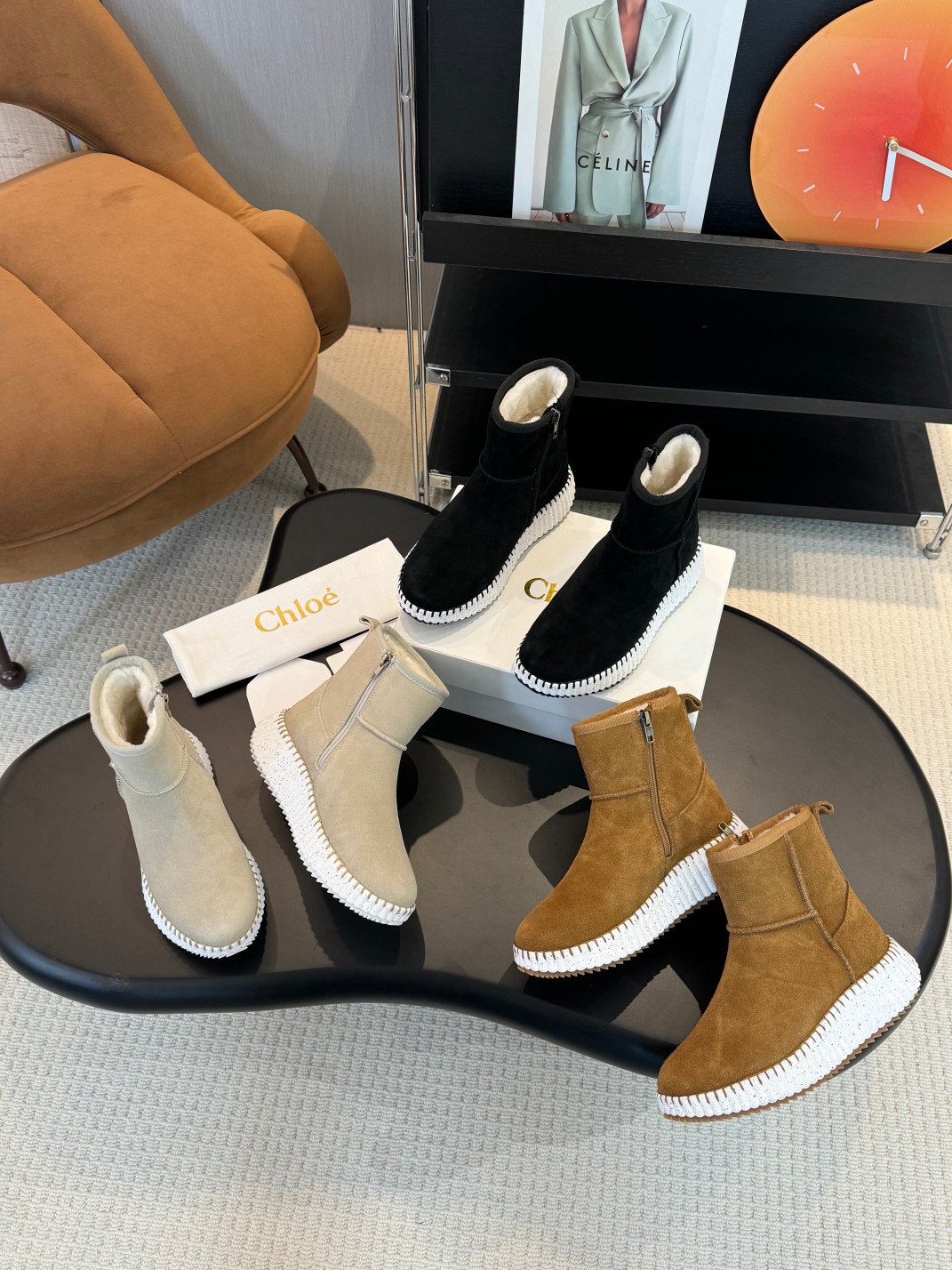 [TOP] CHLOE Snow Boots - 5cm - 3 Colors