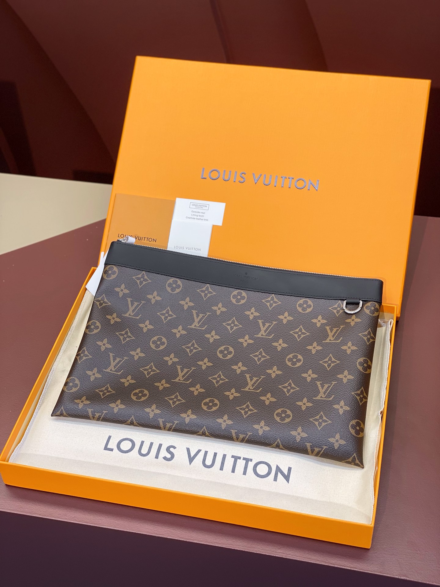 [TOP] Louis Vuitton LV LV Pochette Apollo Handbag 25x 2cm - 2 Colour
