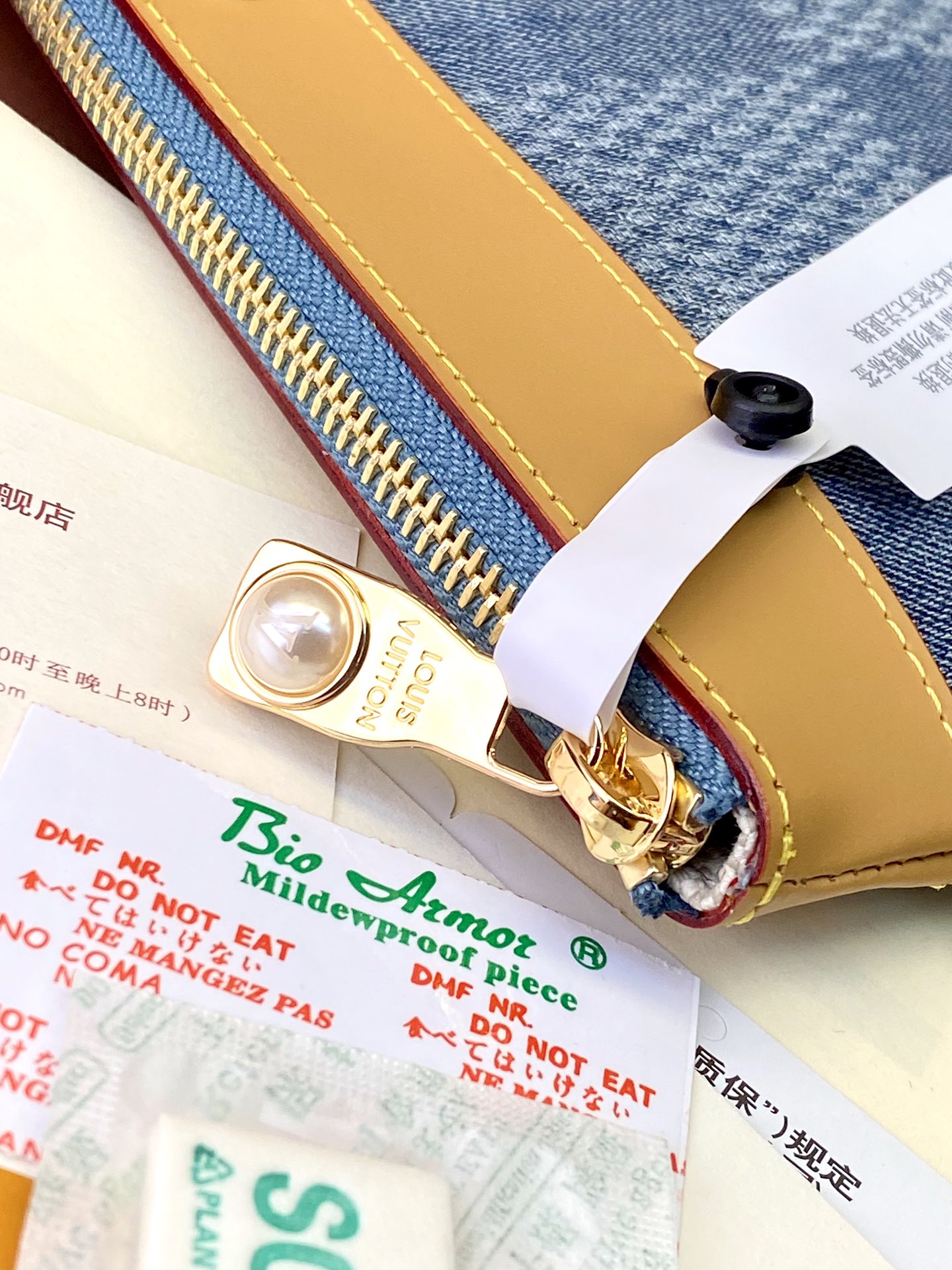 [TOP] Louis Vuitton LV LV Pochette To-Go Clutch Bag 30x21.5x1cm - Blue