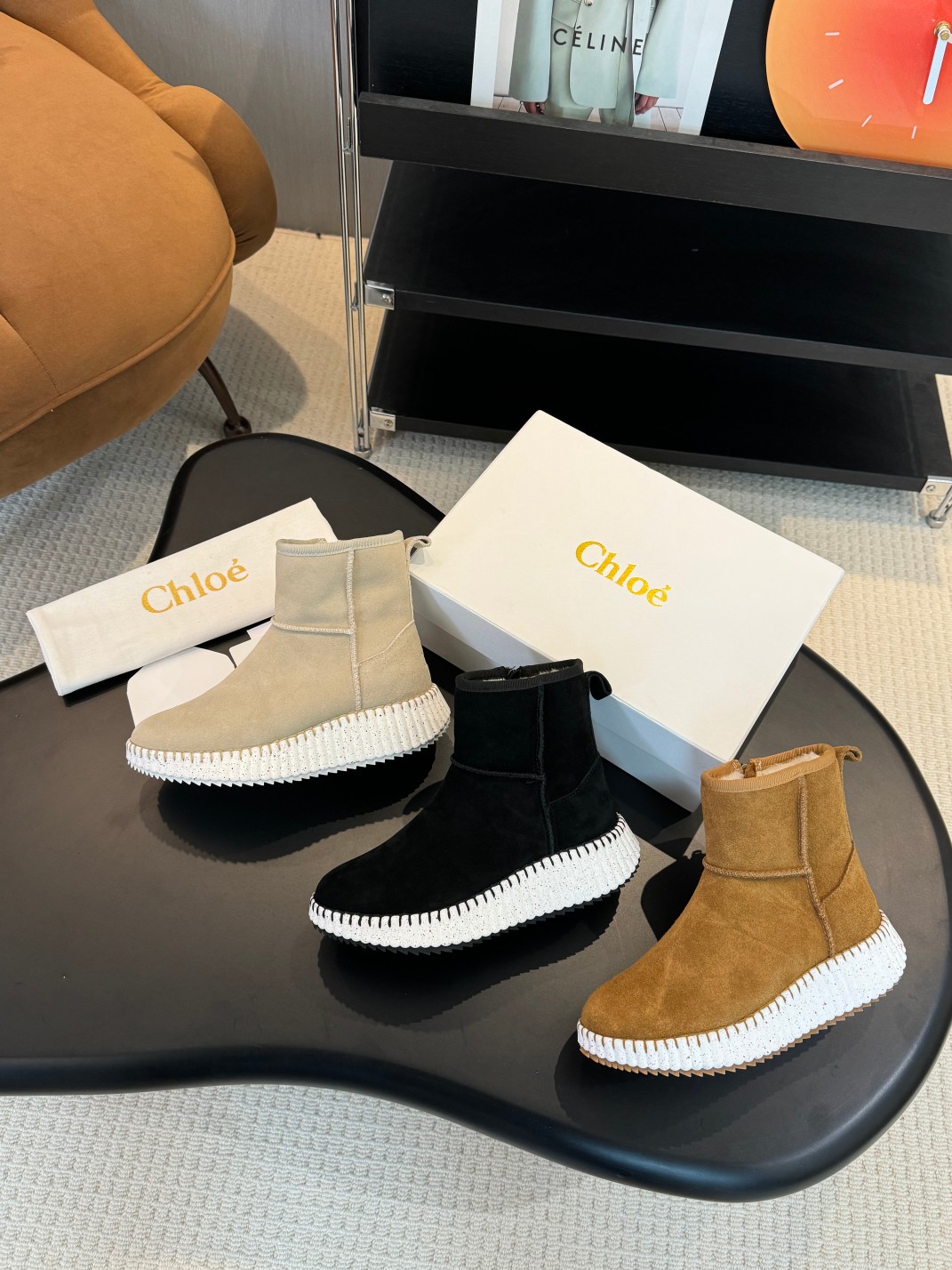 [TOP] CHLOE Snow Boots - 5cm - 3 Colors