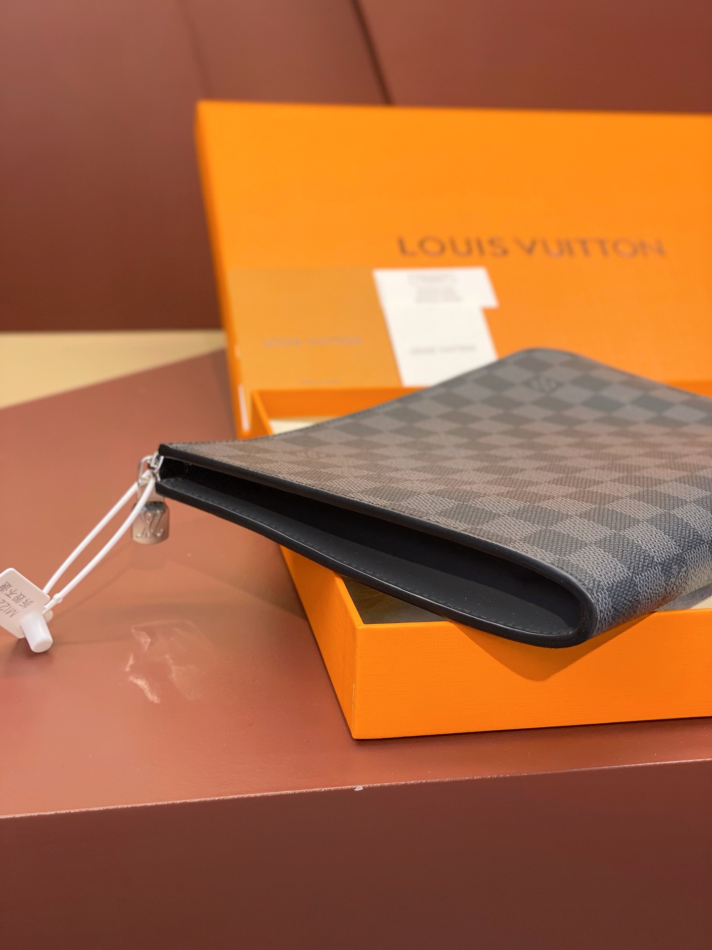 [TOP] Louis Vuitton LV LV Pochette Jour Handbag 27×19×1cm/35×25×2cm - Black