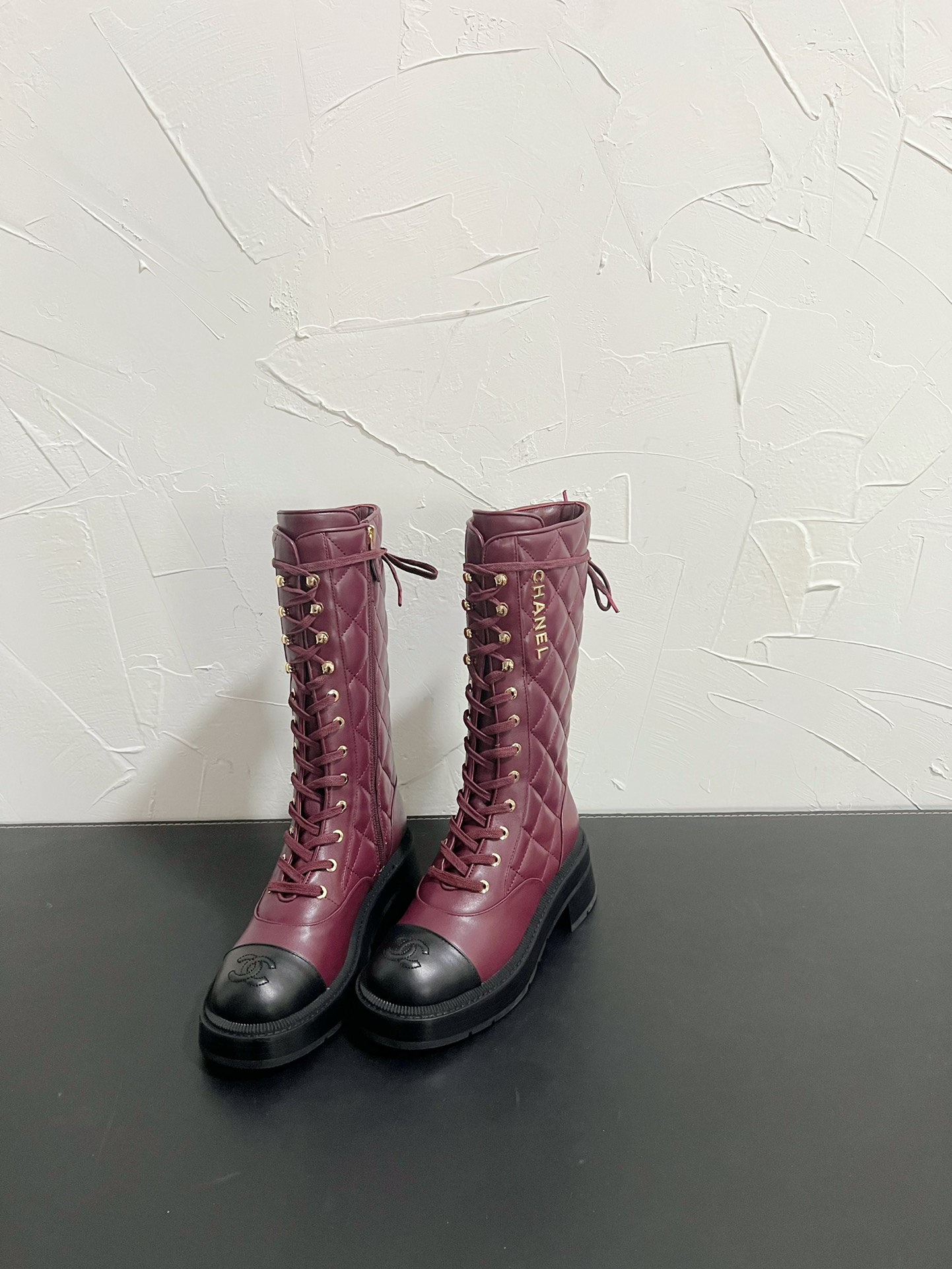 [TOP] CHANEL Long Boots - 3 Color